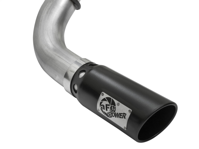 Nissan Titan XD Performance Exhaust - aFe - LARGE Bore HD DPF-Back - Black - `16-`19