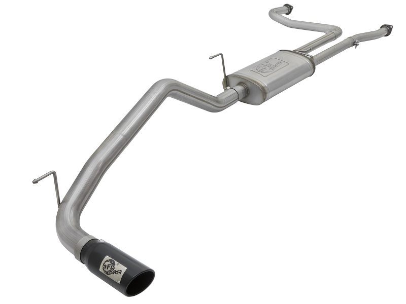 Nissan Titan Performance Exhaust - aFe - MACH Force-Xp Cat-Back - Black - `17-`24 Nissan Titan Performance Exhaust - aFe - MACH Force-Xp Cat-Back - Black - `17-`24