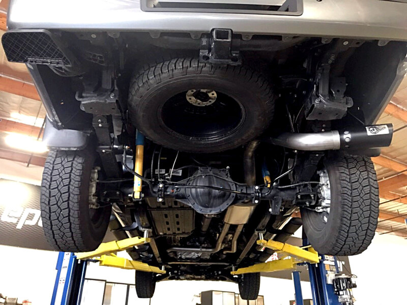 Nissan Titan XD Performance Exhaust - aFe - Cat Back - Polished - `16-`24