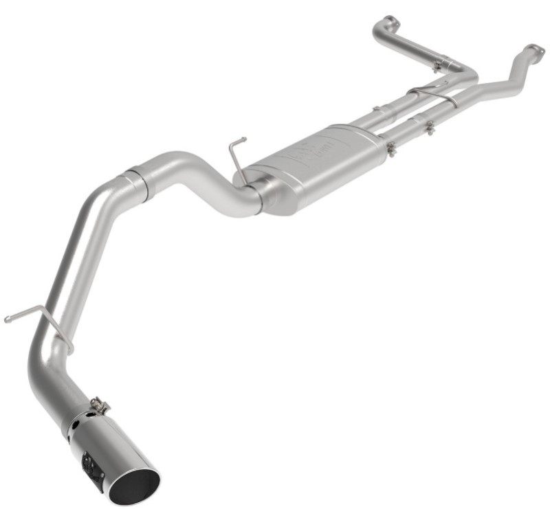 Nissan Titan XD Performance Exhaust - aFe - Cat Back - Polished - `16-`24