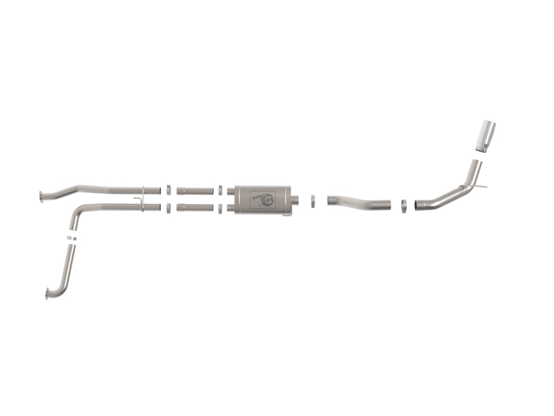 Nissan Titan XD Performance Exhaust - aFe - Cat Back - Polished - `16-`24