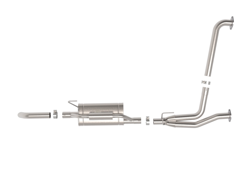 Nissan Frontier Performance Exhaust - aFe - Cat Back, ROCK BASHER SS - `22-`26