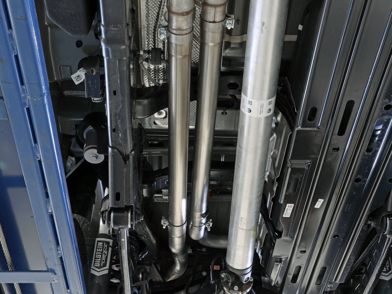 Ram 1500 TRX Performance Exhaust - aFe - Vulcan Series 3in 304 Stainless Steel Muffler Delete Pipe - `21-`24