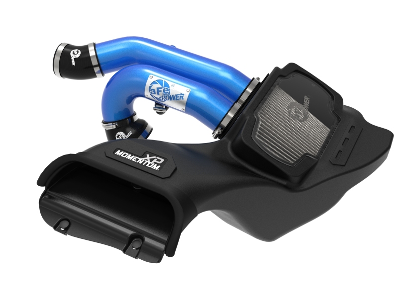 Ford F-150 Raptor Performance Air Intake - aFe - Momentum XP w/ Pro DRY S Filter - Blue - `21-`22 Ford F-150 Raptor Performance Air Intake - aFe - Momentum XP w/ Pro DRY S Filter - Blue - `21-`22