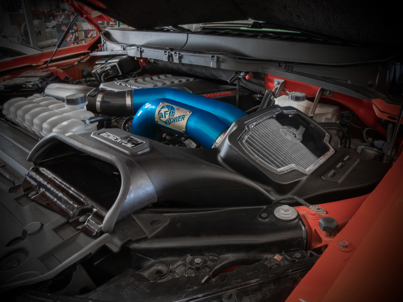 Ford F-150 Raptor Performance Air Intake - aFe - Momentum XP w/ Pro DRY S Filter - Blue - `21-`22