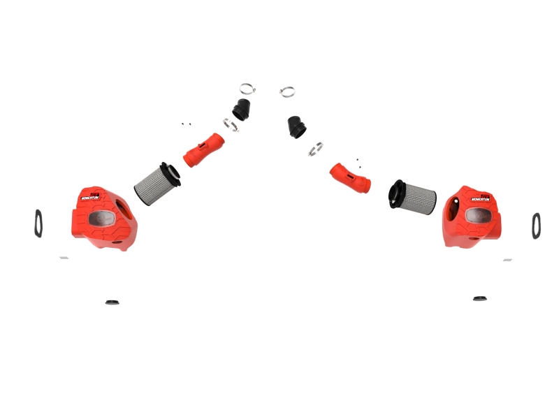 Toyota Tundra Performance Air Intake - aFe - Momentum GT Pro Dry S - Red - `22-`23