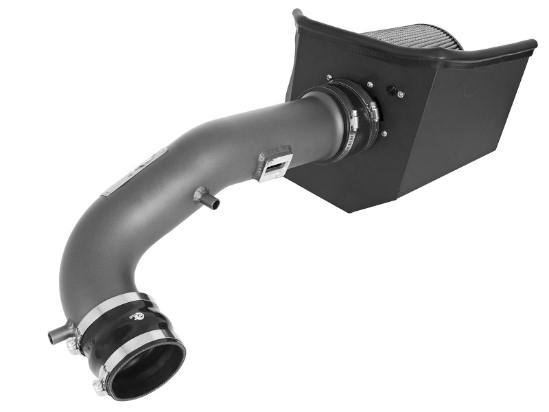 Cadillac Escalade Performance Air Intake - aFe - Magnum FORCE Stage-2 w/ Pro DRY S Filter - Matte Gray - `15-`20