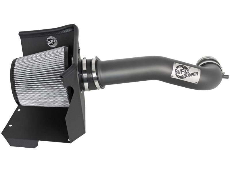 Cadillac Escalade Performance Air Intake - aFe - Magnum FORCE Stage-2 w/ Pro DRY S Filter - Matte Gray - `15-`20
