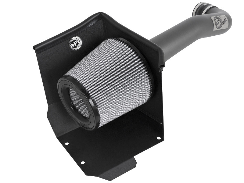 Cadillac Escalade Performance Air Intake - aFe - Magnum FORCE Stage-2 w/ Pro DRY S Filter - Matte Gray - `15-`20