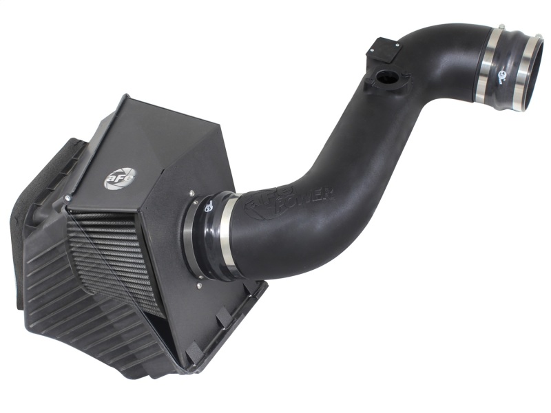 GMC Diesel Trucks Performance Air Intake - aFe - Magnum FORCE Stage-2 Pro DRY S - `11-`16
