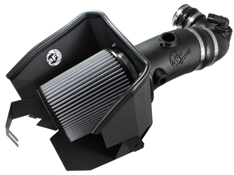 Ford Diesel Trucks Performance Air Intake - aFe - Magnum FORCE Stage-2 Pro DRY S - `08-`10