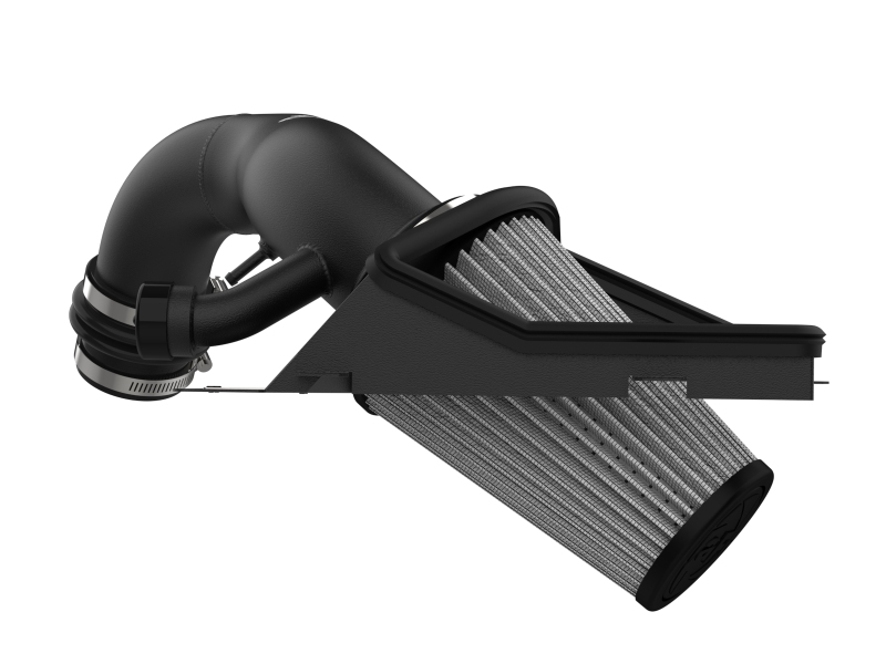 Volkswagen GTI Performance Air Intake - aFe - Rapid Induction Stage-2 w/ Pro DRY S Filter - Wrinkle-Black - `15-`21