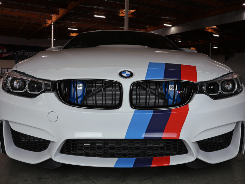 BMW M4 Dynamic Air Scoop - aFe - D.A.S. - Blue - `15-`20