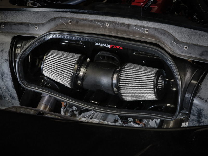 Chevrolet Corvette Performance Air Intake - aFe - Magnum FORCE Stage-2 Cold Air Intake w/ Pro DRY S Filters - `20-`25