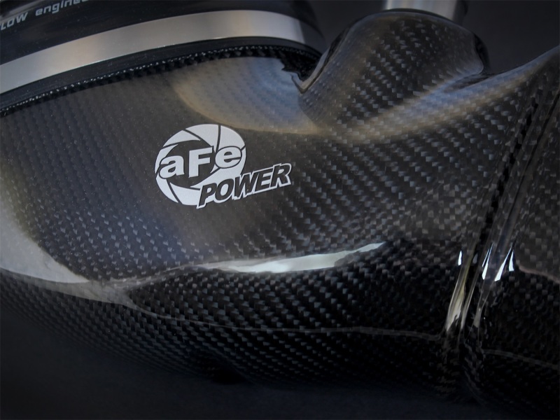 BMW M3 Performance Air Intake - aFe - Black Series Stage-2 Carbon Fiber Cold Air Intake System w/ Pro 5R Filter - `08-`13