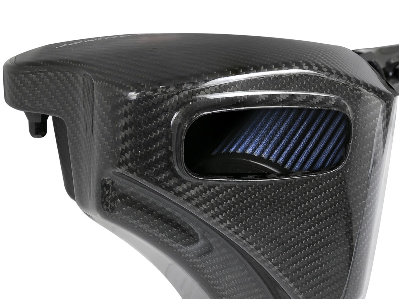 BMW M3 Performance Air Intake - aFe - Momentum GT Black Series, Carbon Fiber, Pro 5R (5-layer oiled cotton gauze) - Black - `15-`20