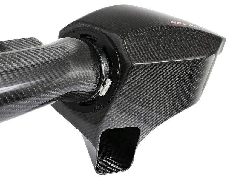 BMW M3 Performance Air Intake - aFe - Momentum GT Black Series, Carbon Fiber, Pro 5R (5-layer oiled cotton gauze) - Black - `15-`20