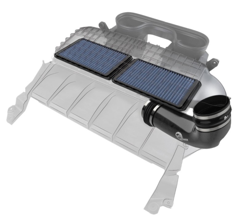 RAM 1500 TRX Performance Air Intake - aFe - Super Stock Carbon Fiber Pro 5R - `21-`24