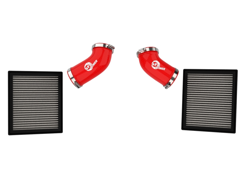 Toyota Tundra Performance Air Intake - aFe - Super Stock Induction System w/ Pro DRY S Filter - Red - `22-`23