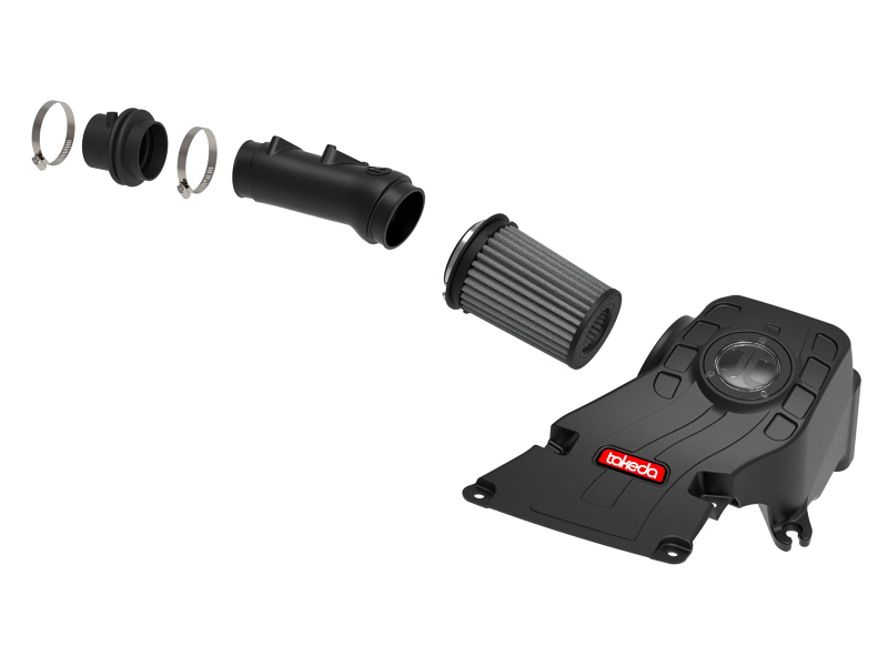 Honda Accord Performance Air Intake - aFe - Takeda Momentum Pro DRY S - Black - `18-`22