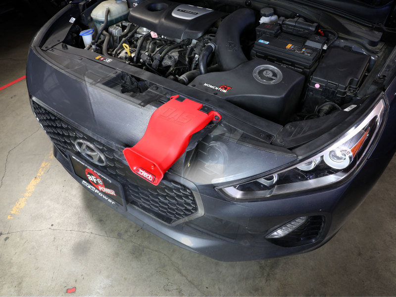 Hyundai Elantra GT Performance Air Intake - aFe - Takeda Momentum Dynamic Air Scoop - Red - `18-`20