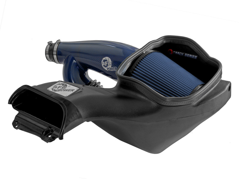 Ford F-150 Performance Air Intake - aFe - Track Series Blue Kevlar/Carbon Fiber w/ Pro 5R Filter - Blue - `17-`24 Ford F-150 Performance Air Intake - aFe - Track Series Blue Kevlar/Carbon Fiber w/ Pro 5R Filter - Blue - `17-`24