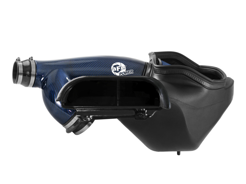 Ford F-150 Performance Air Intake - aFe - Track Series Blue Kevlar/Carbon Fiber w/ Pro 5R Filter - Blue - `17-`24