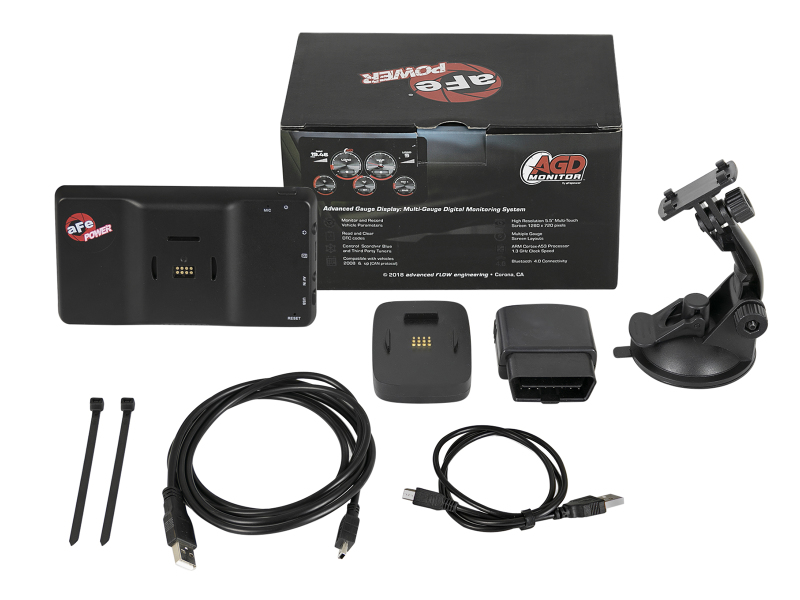 Dodge RAM Digital Gauge Display - aFe - AFE AGD Advanced - `08-`23