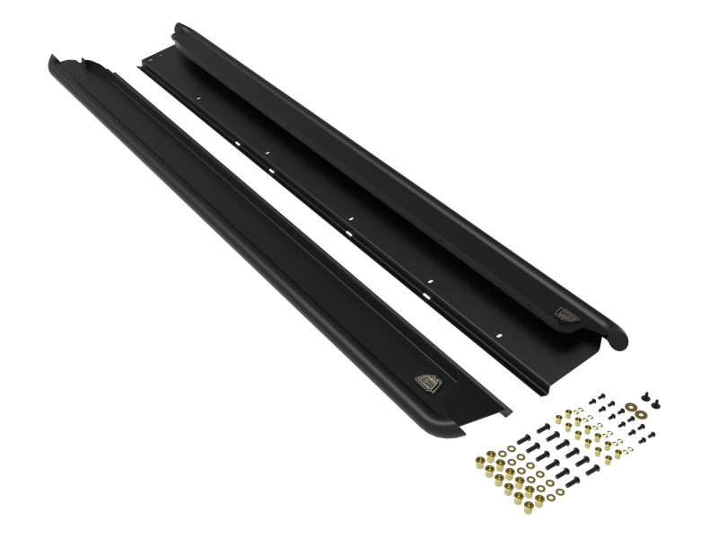 Subaru Outback Off-Road Slider - aFe - Terra Guard - Black - `10-`14