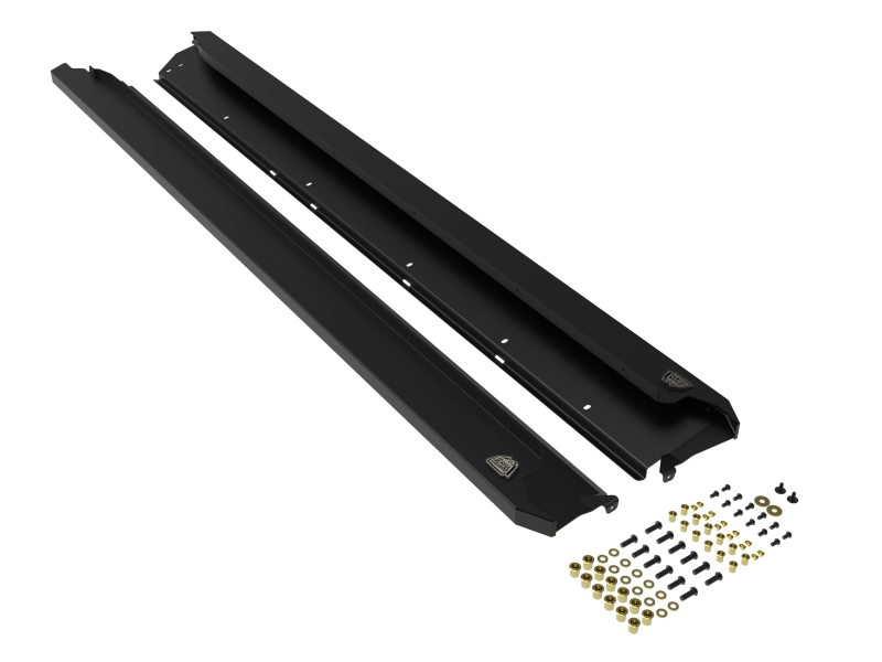 Subaru Outback Nerf Bars - aFe - Terra Guard Trail Steps - Black - `10-`14