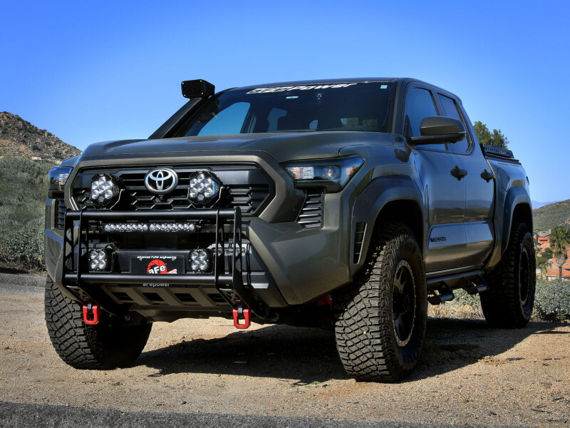 Toyota Tacoma Bull Bar - aFe - Terra Guard - Black - `24-`26
