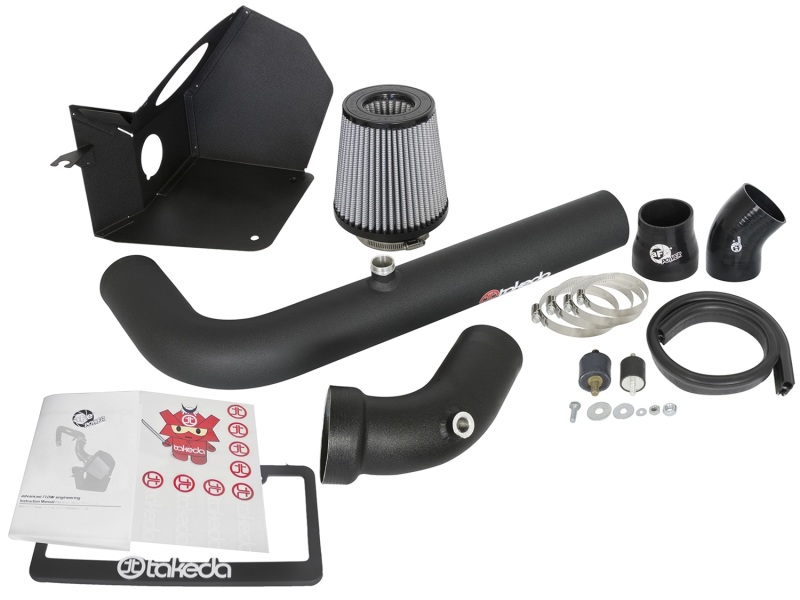 Ford Focus Performance Air Intake - aFe - Takeda Stage-2 Cold Air Intake System w/ Pro DRY S Filter - `16-`18