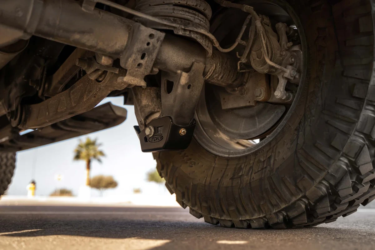 RAM 1500 Rear Shock Guards - Addictive Desert Designs - Hammer Black - `21+ TRX & RHO