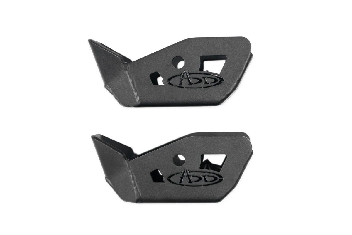 RAM 1500 Rear Shock Guards - Addictive Desert Designs - Hammer Black - `21+ TRX & RHO