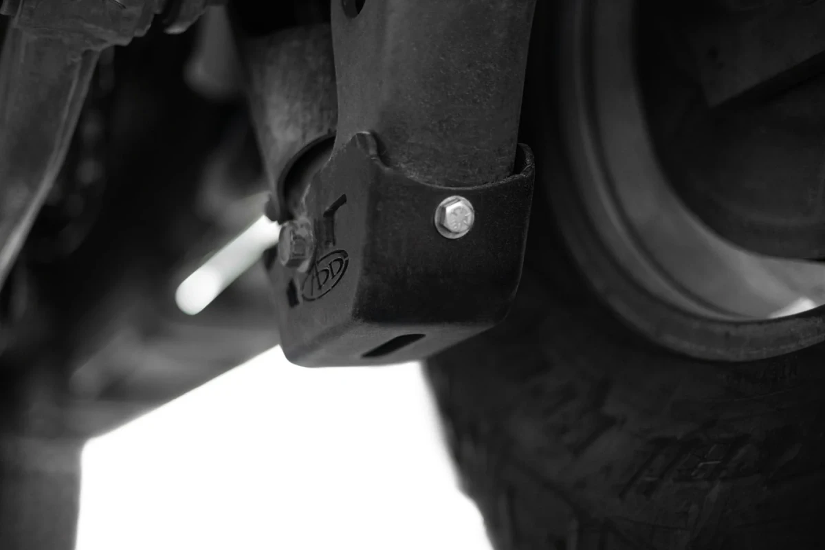 RAM 1500 Rear Shock Guards - Addictive Desert Designs - Hammer Black - `21+ TRX & RHO