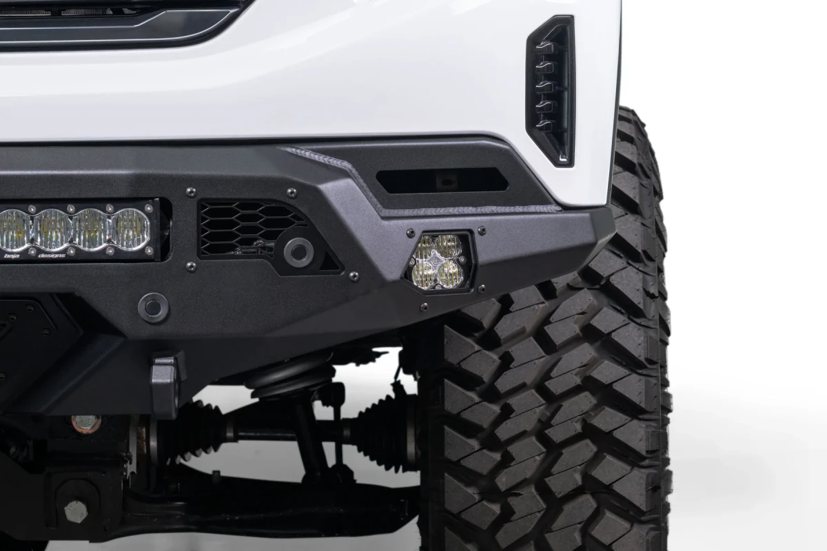 GMC Sierra 1500 Bumper - Front - Addictive Desert Designs - Stealth Fighter - Winch Mount - 2022+