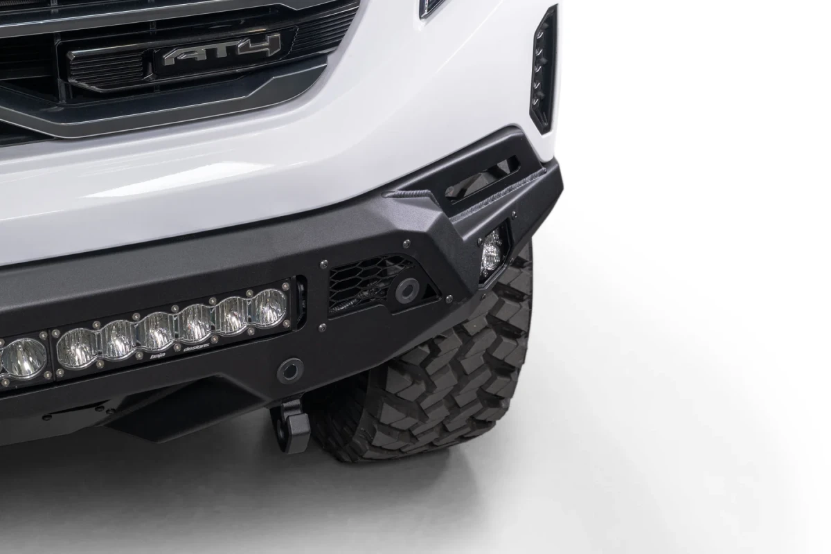 GMC Sierra 1500 Bumper - Front - Addictive Desert Designs - Stealth Fighter - Winch Mount - 2022+