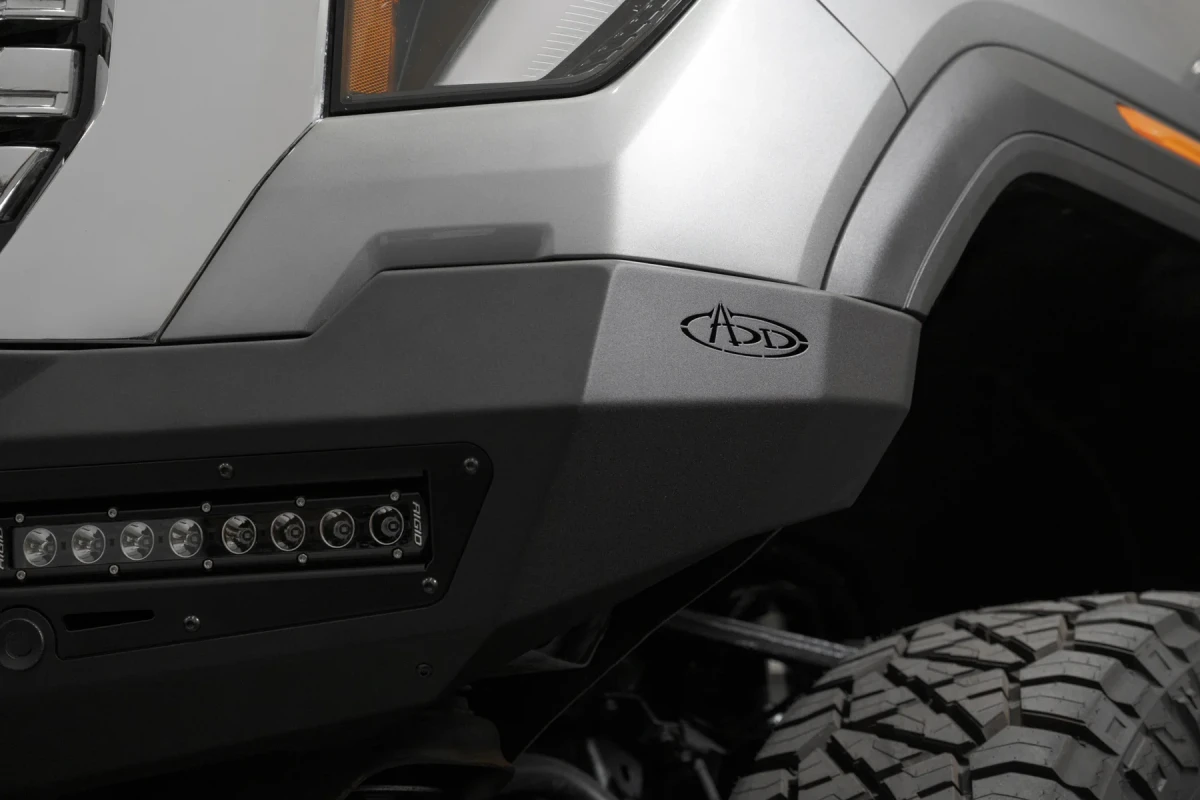GMC Sierra 3500 Winch Mount Bumper - Front - Addictive Desert Designs - Phantom - `24+