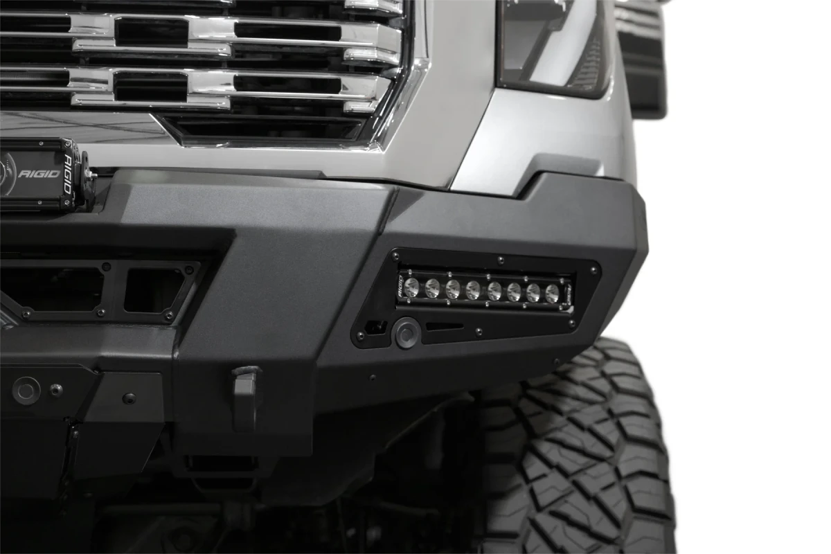 GMC Sierra 3500 Winch Mount Bumper - Front - Addictive Desert Designs - Phantom - `24+