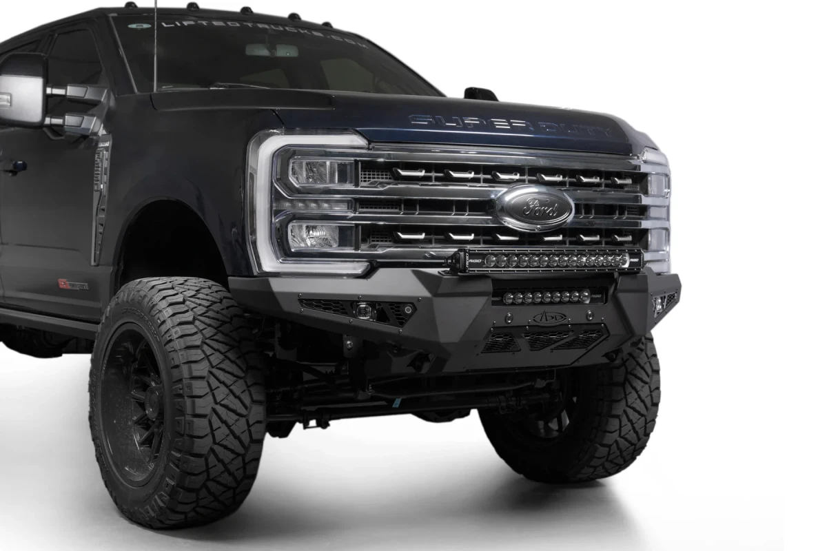 Ford Super Duty Bumper - Front - Addictive Desert Designs - HoneyBadger - `23+