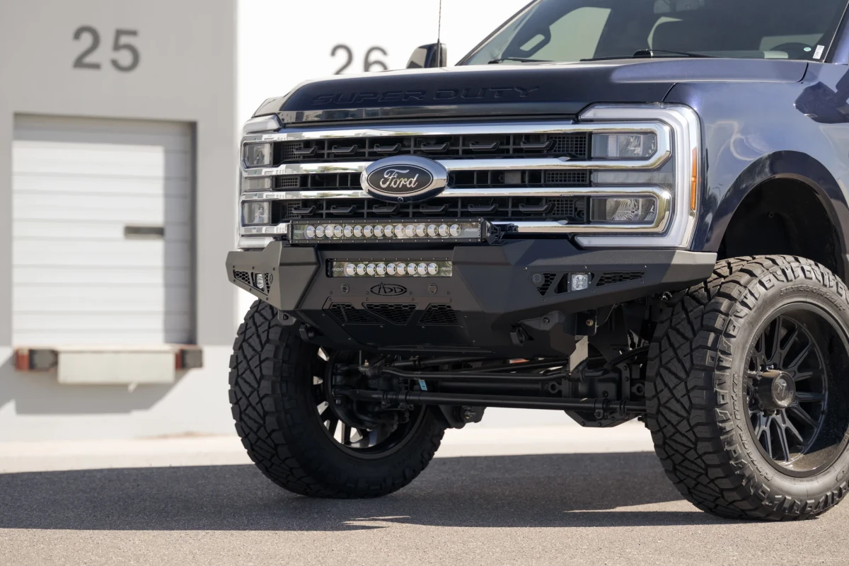 Ford Super Duty Bumper - Front - Addictive Desert Designs - HoneyBadger - `23+