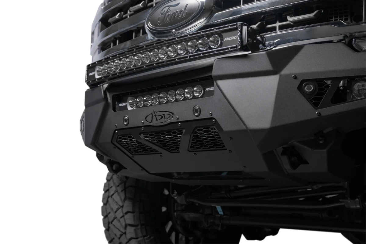 Ford Super Duty Bumper - Front - Addictive Desert Designs - HoneyBadger - `23+
