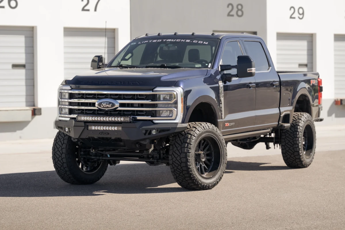 Ford Super Duty Bumper - Front - Addictive Desert Designs - HoneyBadger - `23+