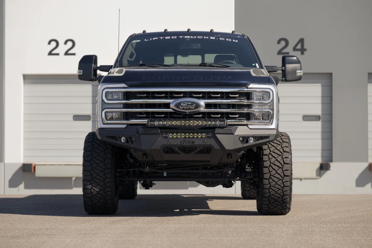 Ford Super Duty Bumper - Front - Addictive Desert Designs - HoneyBadger - `23+