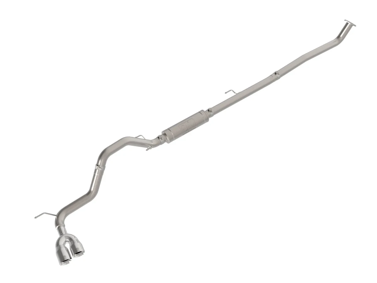 Toyota Hilux Performance Exhaust - Rear-Side Exit - aFe - Vulcan Series Cat-Back - Polished - `15-`26