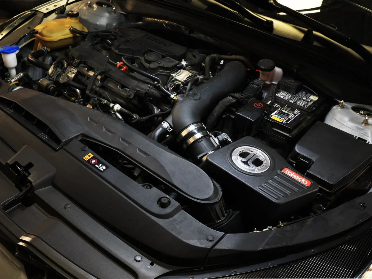Kia K5 Performance Air Intake - aFe - Takeda Momentum Cold Air Intake w/ Pro DRY S Filter - 1.6L - `21-`24