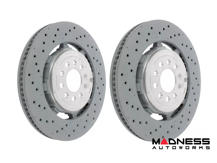 Alfa Romeo Giulia Brake Rotors (2) - Rear - Mopar - QV 2.9