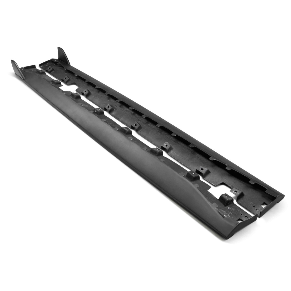 Ford Mustang Rocker Splitters - Side - Anderson Composites - GT350 Style - Fiberglass - `15-`23