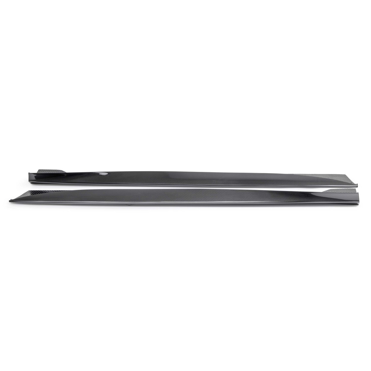 Chevrolet Corvette C8 Rocker Panel Splitters - Anderson Composites - Type-AZ - Carbon Fiber - Z06 `23-`25