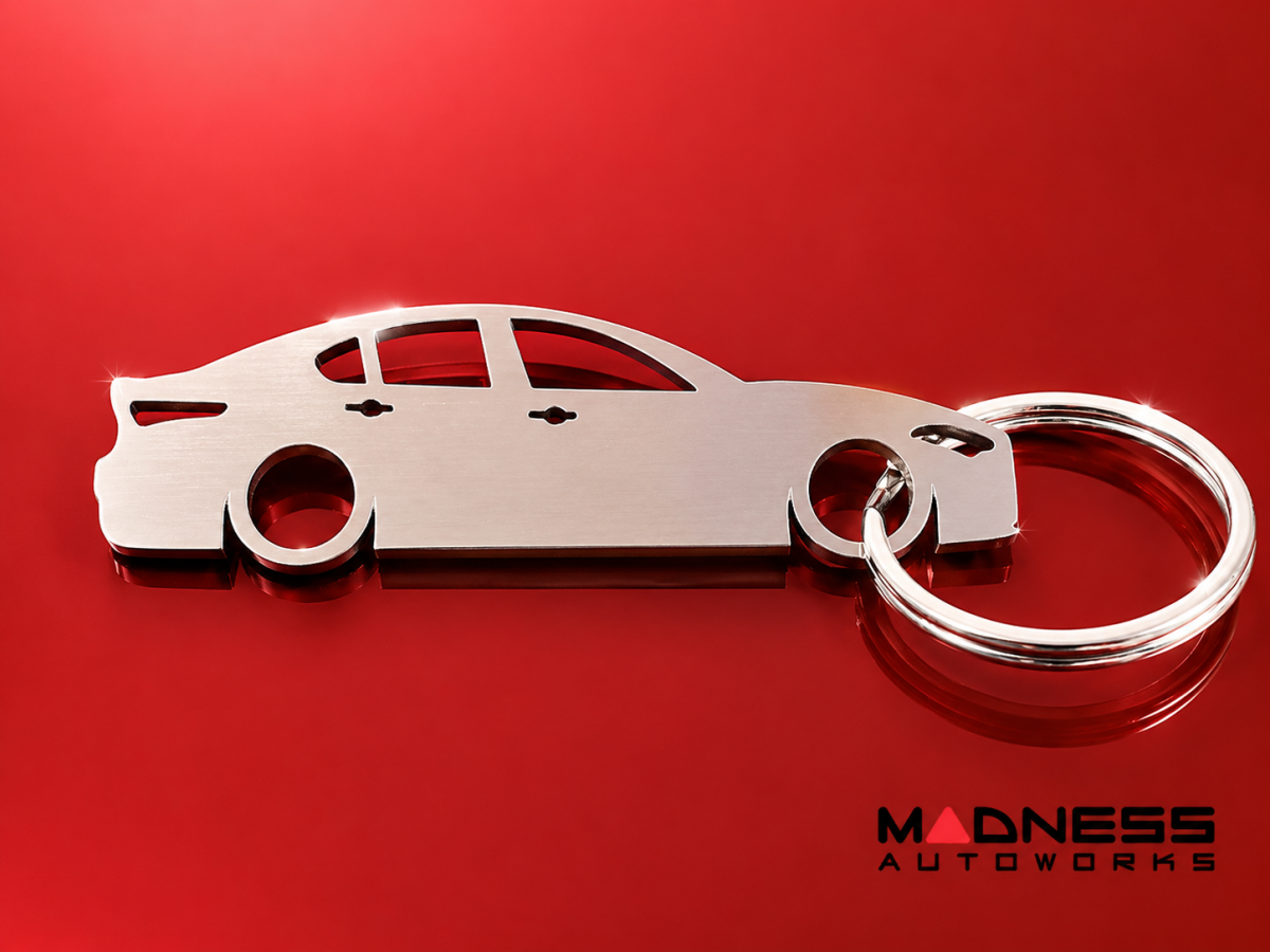 Keychain - Alfa Romeo Giulia Silhouette Design